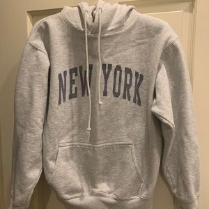 New York hoodie from Brandy Melville!